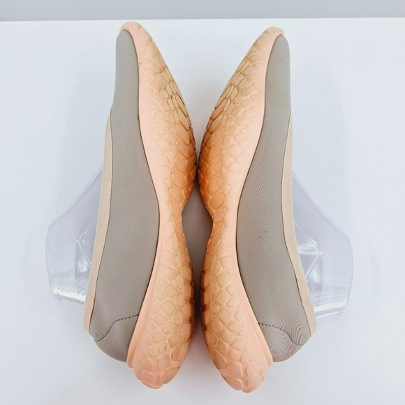 LISSOM Flytes 11.5 Ballet Flats Grey Coral Soles Slip On Comfort Light Stretchy - Picture 10 of 15